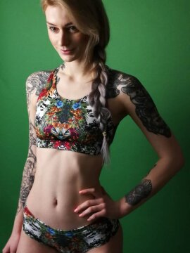 Pole Addict Top Estampado Selva L