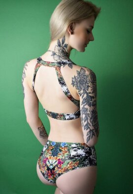 Pole Addict Top Estampado Selva L