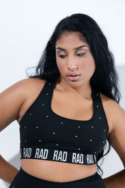 RAD Top Crystal Athletic Negro