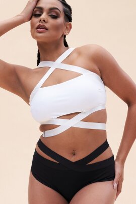 Lunalae Top Renee Bralette Blanco XL