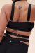 Lunalae Top Renee Bralette Negro