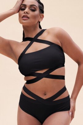 Lunalae Top Renee Bralette Negro XL