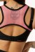 Polerina Top LUX Negro/Rosa