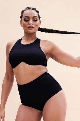 Lunalae Top Zoey Bralette Negro S