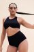 Lunalae Top Zoey Bralette Negro S