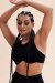 Lunalae Top Zoey Bralette Negro S