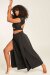 Paradise Chick Pantalones Polecious Negro M