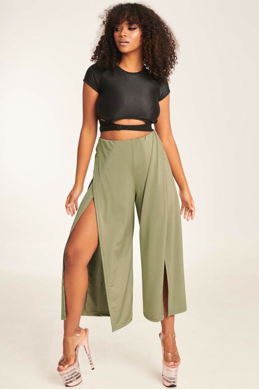 Paradise Chick Pantalones Polecious Azul Cielo S