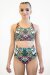 Pole Addict Pantalones Cortos Tiro Alto Estampado Selva S