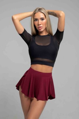 i-Style Falda Fly Sport Rojo Oscuro