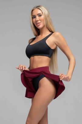 i-Style Falda Fly Sport Rojo Oscuro XS