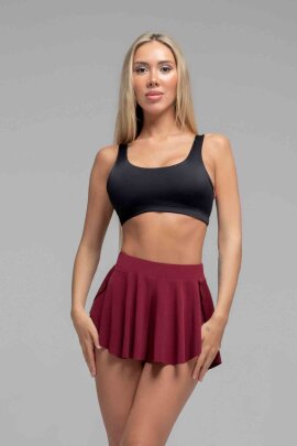 i-Style Falda Fly Sport Rojo Oscuro XL