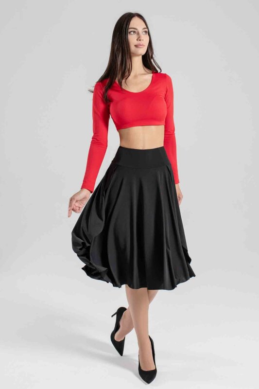 i-Style Falda Pantalones Cortos Dolly Max Negro M