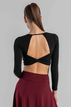 i-Style Top Butterfly Negro XS