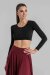 i-Style Top Butterfly Negro S