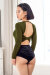 i-Style Top Butterfly Verde L