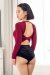 i-Style Top Butterfly Rojo Oscuro M