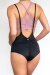 Lunalae Zena Monos de Pantalones Cortos Negro S