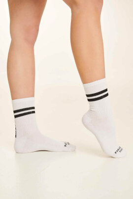 Paradise Chick Supreme Poledance Calcetines Blanco