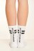 Paradise Chick Supreme Poledance Calcetines Blanco