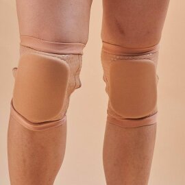 Lunalae Protectores de Rodillas Sticky Slim Look Beige S