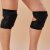 Lunalae Protectores de Rodillas Sticky Slim Look Negro M