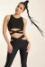 Paradise Chick Leggings Iconic Negro XS