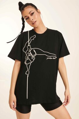 Paradise Chick Supreme Pole Dancer Camiseta Negro XL/XXL