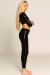 Paradise Chick Leggings Superhero Ultra Agarre Leopardo Negro S