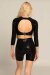 Paradise Chick Pantalones Cortos de Biker Superhero Ultra Agarre Leopardo Negro L