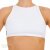 PoleFit Top Cuello Alto Crop XS Blanco