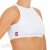 PoleFit Top Cuello Alto Crop XS Blanco