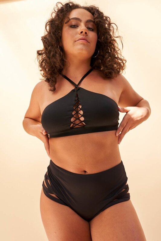 Lunalae Top Kylie Seamless Negro M