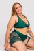 AMBR Designs Sculp Top Cruzado Esmeralda L