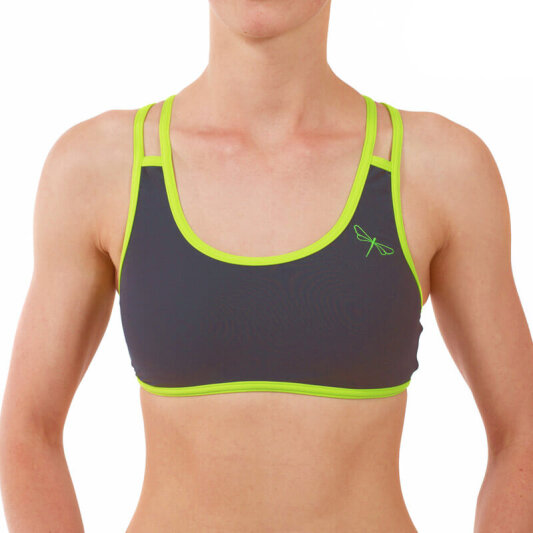 Dragonfly Top Xenia S Gris / Verde Claro