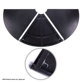 X-Pole Stage Floor Plates 3 Piezas sin Logotipo Seminuevos