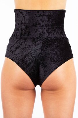 Dragonfly Pantalones Cortos Betty Terciopelo Negro XS