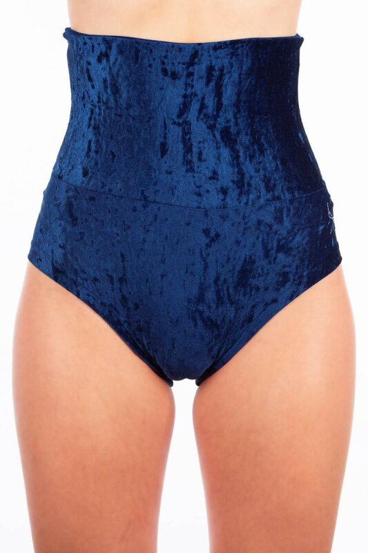 Dragonfly Pantalones Cortos Betty Terciopelo Azul L