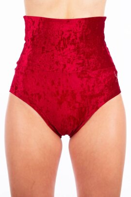 Dragonfly Pantalones Cortos Betty Terciopelo Rojo XS