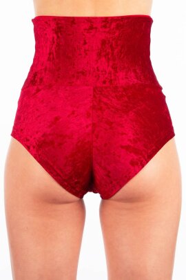 Dragonfly Pantalones Cortos Betty Terciopelo Rojo XS