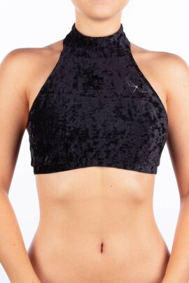 Dragonfly Top Lisette Terciopelo Negro M