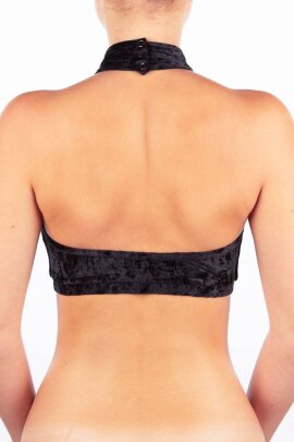 Dragonfly Top Lisette Terciopelo Negro L