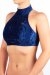 Dragonfly Top Lisette Terciopelo Azul L