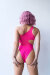 Pole Addict Body Mesmerised Rosa Neón S