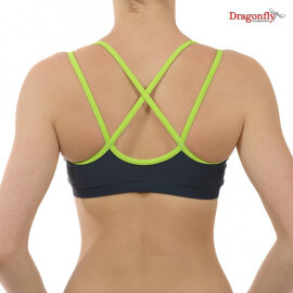 Dragonfly Top Nicole S Gris / Verde Claro