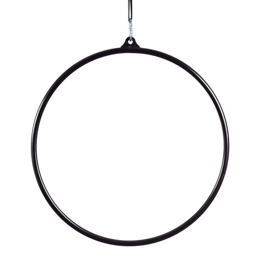 PoleSports Aro Aéreo 1-Punto Ø 30,0 mm - Negro